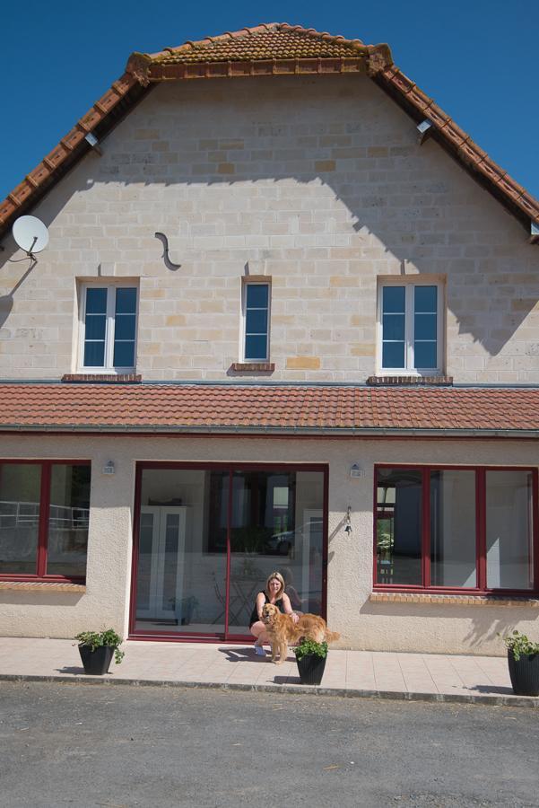 Au Jardin Fleuri Villa Vauxaillon Dış mekan fotoğraf